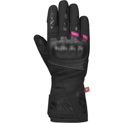 Ixon Pro Rescue 3 L Zwart Fuchsia Waterdichte Dames Handschoenen - Handschoen