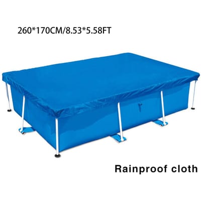 Housse de protection épaisse pour piscine, anti-poussière et anti-pluie, pour jardin et extérieur