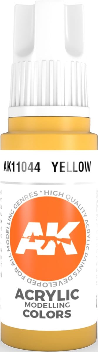 Yellow Acrylic Modelling Color - 17ml - AK-11044