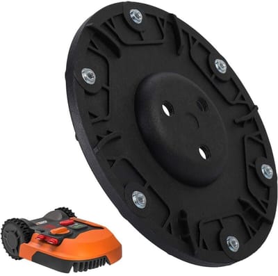 Vervangende messenschijf - Set - 6 messen spinner - geschikt voor Worx - Landxcape - Kress - Einhell robotmaaiers