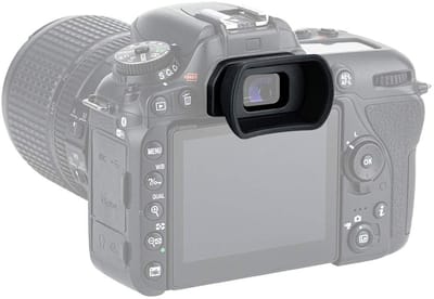 Allecto - Camera Oogschelp - Comfortabele eyepiece - Geschikt voor Nikon D7000 D5000 D3000 D750 D610 D600 - Zacht silicone - Vervangt DK-20 DK-21 D..
