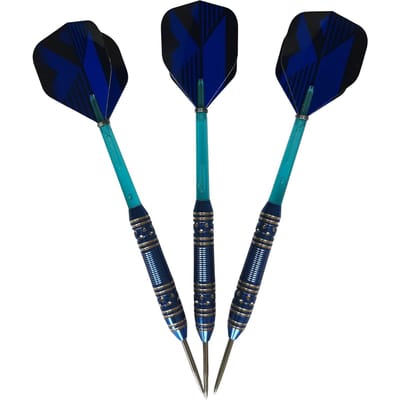 Fléchettes Cibles en Sisal Acier Steeltip 21G Lot de 3Pcs