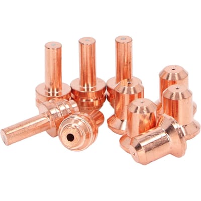 10 Stuks Mondstuk Elektrode Kit Messing 176655 Elektrode 176656 Mondstuk Tip Verbruiksartikelen voor WSP?20027