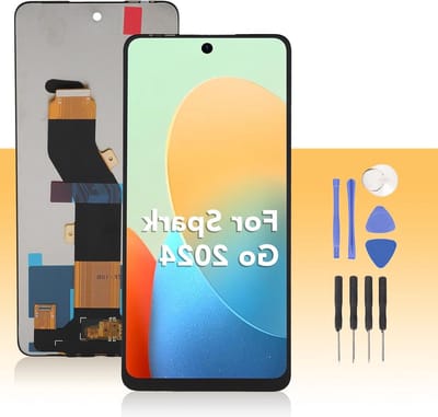 Ronte - Vervangingsscherm Touchscreen Digitizer Montage met Reparatieset voor Smartphone 2024 - Schermreparatieset Device - TFT-scherm reparatie