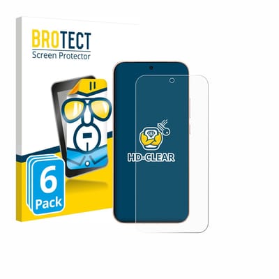 BROTECT - Screenprotector voor Oppo Reno 15 Pro - Folie Beschermfolie transparant 6 Stuks