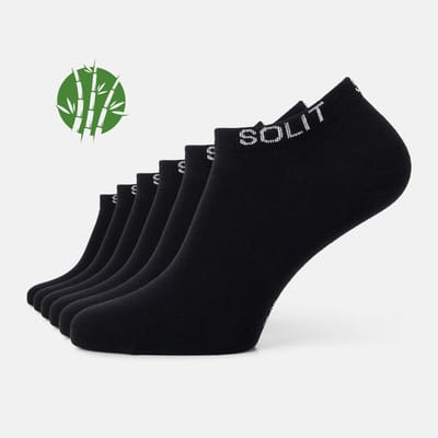 Bamboe Enkelsokken die niet afzakken - Maat 35-38 - voor Dames en Heren - Naadloze sokken - Sneakersokken Dames en Heren - Sokken