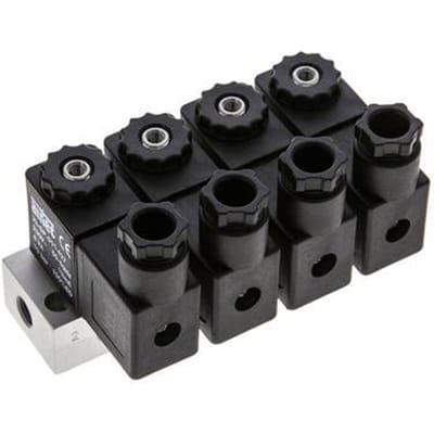 4x3/2 G1/8'' NC Magneetventiel 230V AC -0.95-10bar/-13.2-140psi Airtec