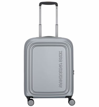 MANDARINA DUCK Logoduck + Trolley Silver Zilverkleurig 55cm