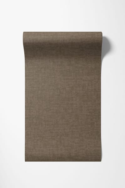 Dutch Wallcoverings - Vliesbehang - Linen & Textures - uni bruin - VT10025