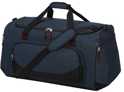 Grote Sporttas Reistas 55L voor Heren - Weekend- en Fitnesstas voor Gym en Kamperen (Marineblauw)