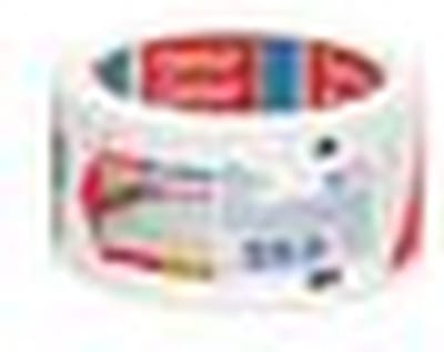 Bodenmarkierungsband tesa keep distance 50mx50mm rot-weiß