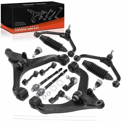 Frankberg 14-delig voorwielophanging set voor Jeep Cherokee KJ