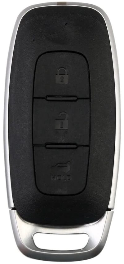XEOD Autosleutelbehuizing - sleutelbehuizing auto - sleutel - Autosleutel / Geschikt voor: Nissan 3 knops
