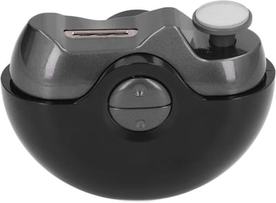 Automatische Nageltrimmer met Rond Ontwerp, Oplaadbaar via USB en Veilig voor Baby's, Kinderen en Volwassenen