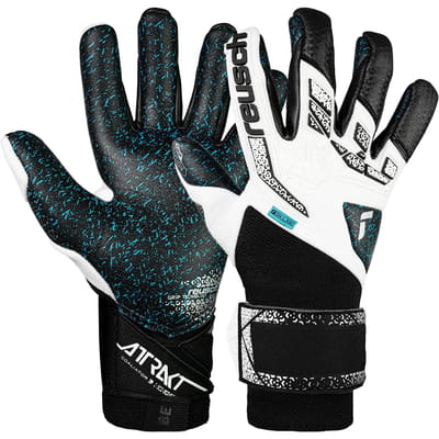 Reusch Attrakt Freegel Fusion Goaliator White Silver - Keepershandschoenen - Maat 7 1/2