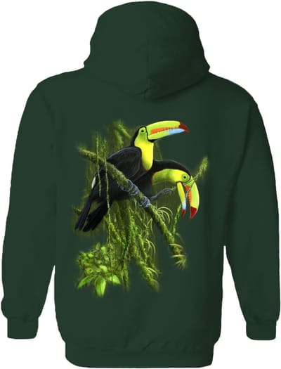 Keel Billed Toucans The Coloured House Hoodie S