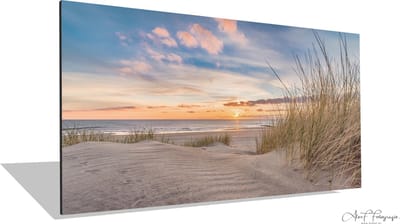 Schilderij | Foto op Canvas, Zomerse Zonsondergang (120x60cm)