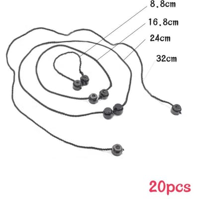 20 stuks DECOOL MOC Figuren Spinnenweb Onderdelen Touw Koord Bakstenen Werkt Met 63141 14210 14226 63142 Bouwstenen Speelgoed Componenten