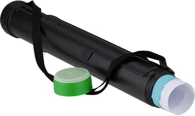 Tekenkoker telescopisch 50-108 cm - tot A0 - zwart-groen