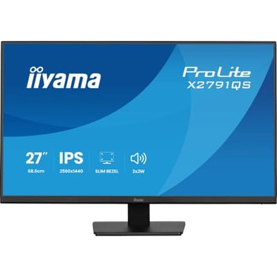 27" iiyama ProLite X2791QS - 2560x1440 (QHD) - 75Hz - IPS
