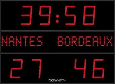 Taktisport Scorebord Voetbal FRA - Scorebord - Indoor