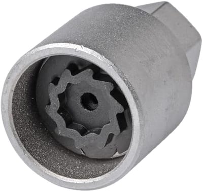 Dailygoods - Velgslot moer 525 - Wielbeveiliging - Hoogwaardig staal - Velgslot adapter - Geschikt voor VW - Velgbeveiliging sleutel