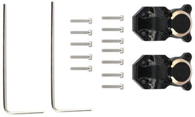 Dailygoods - 2 Stuks Messing Diff Covers voor RC Auto