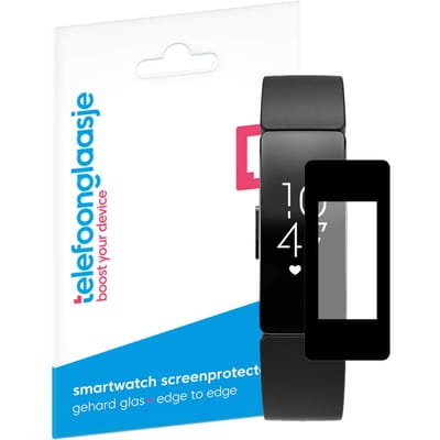 Telefoonglaasje Screenprotector Fitbit Inspire HR - PMMA - (Dun/Flexibel) Plexiglas Screenprotectors Geschikt voor Fitbit Inspire HR - Beschermglas - Smartwatch