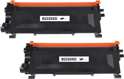 Brother TN-2220 - Toner Zwart 2-pack - 20.800 pagina's totaal - Huismerk Compatible - Geschikt voor Brother DCP-7060 Brother DCP-7060D Brother DCP-7065 Brother DCP-7065DN Brother DCP-7070 Brother DCP-7070DW Brother DCP-7070DWR Brother HL-2135W