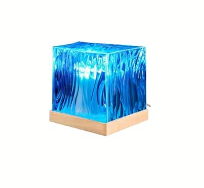 Tafellamp - Nachtlamp - Noorderlicht Projector - Noorderlicht lamp - Kristallen tafellamp - LED kristallen tafellamp - Golflamp tafellamp - kleurveranderende - Voor slaapkamer en woonkamer