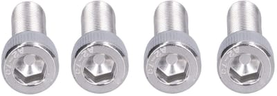 Dailygoods- Zeskantschroef M10 - 4 Stuks - Roestvrij Staal A2-70 - Bevestigingshardware - DIN 912 - Hoofddiameter 16 mm - Zeskantbout