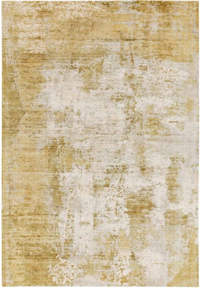 Easy Living - Gatsby-Autumn Vloerkleed - 200x290  - Rechthoek - Laagpolig Tapijt - Industrieel - Geel, Grijs