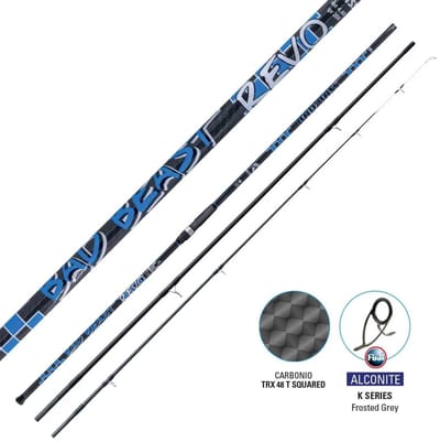 Bad Bass Bad Beast Revo Fuji Surfcasting Hengel Zilver 4.30 m / 130 g