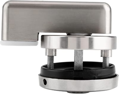 Dailygoods- Deurslot Roestvrij Staal - Deurslot Buitendeur - Deurslot met Sleutel - Deurslot Binnendeur - Deurslot voor Publieke Toiletten - Dikte Plaat 12-18 mm - Toilet Slot