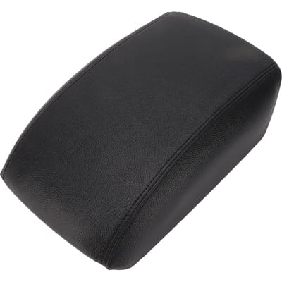 Cuir PU Console Centrale Boîte Accoudoir Housse Coussin 8R0864207A Remplacement pour Q5 2008‑2016 black