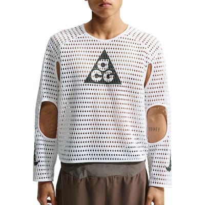Nike ACG Radical Airflow Mesh Lange Mouwen T-shirt Heren tops IQ5849-100 M gray