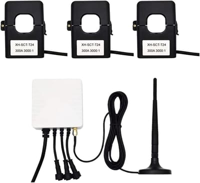 WiFi Elektriciteit Energiemeter 3 Fase Monitor 80A voor Real Time Energieverbruik