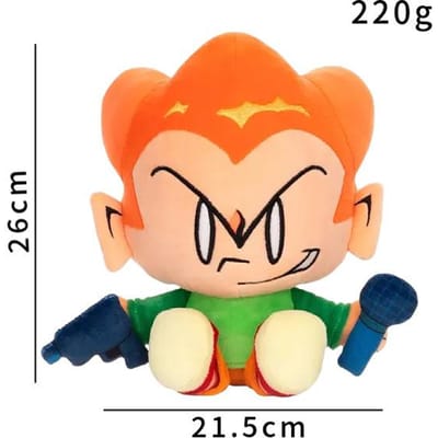 Nieuwe Fnf Nene Pico Darnell Pluche Friday Night Funkin Pluche Beesten Anime Knuffels Katoen Film Periferieën Verzamelaar Speelgoed Cadeau 20-25CM wit