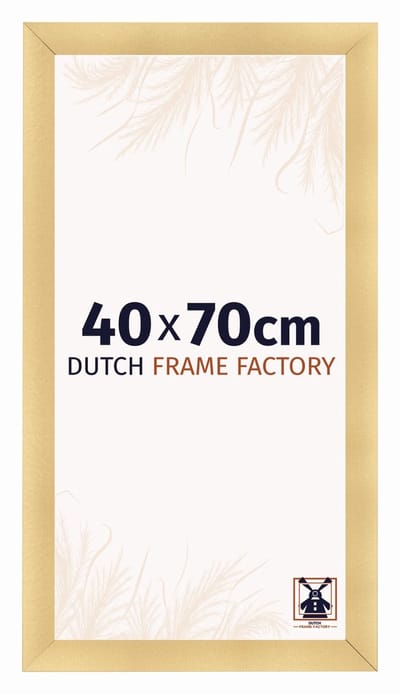 Fotolijst 40x70 cm - MDF - Goud Mat - Praag
