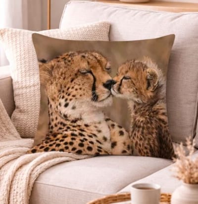 Velvet Tender Safari Collection Kussenhoes - 45x45 cm