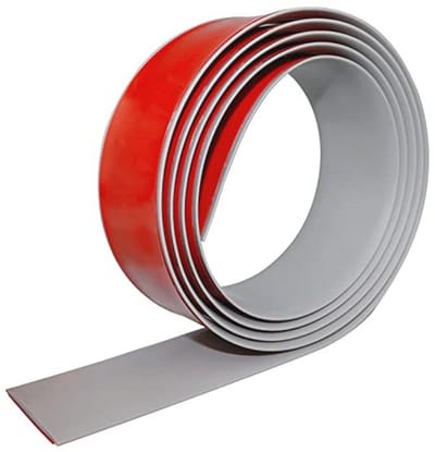 Zelfklevende Vloerovergangsstrips voor Laminaat en Vinylvloer - 6,8m, 5,1 cm Breed, Grijs