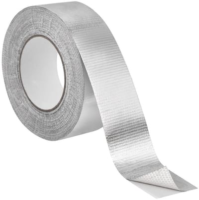 Versterkte Zelfklevende Aluminiumfolie Tape met Glasvezel voor Hitte- en Waterbestendige Huisreparaties en Isolatie (50mm*50m)