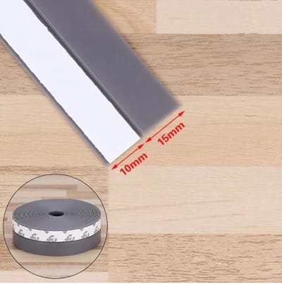 Knaak Tochtstrip - Zelfklevend - Deur - 1 m x 25 mm - Grijs - 1 stuk