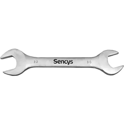 Sencys Steeksleutel Chroom 30x32mm