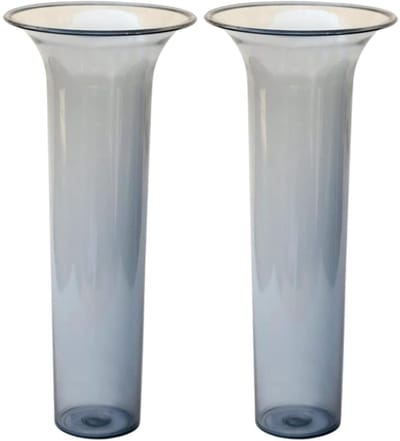 Grondvazen 24 x 10,5 cm (2-pack) - inzetstuk voor vloervazen - grafvaas