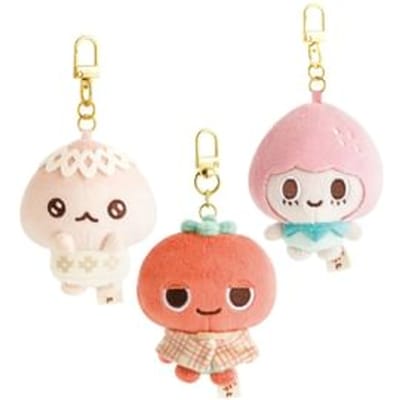 Uso Tantei Tomanto Plush Toy Bag Charm Keyring Momochan - 75×70×45mm