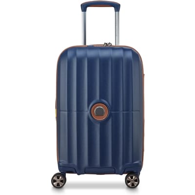 Delsey Carrousel 2 Handbagagekoffer 55 cm Expandable – 38L – 2,9 kg – Polycarbonaat – TSA Slot – Zip SECURITECH® 2 – 5 Jaar Garantie - Blue