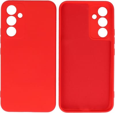 Fashion Backcover Telefoonhoesje - Color Hoesje - Geschikt voor de Samsung Galaxy A14 5G - Rood