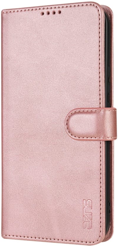 Luxe BookCover Etui Hoes geschikt voor Samsung Galaxy A37 - A36 en A56 - Roze-Goud