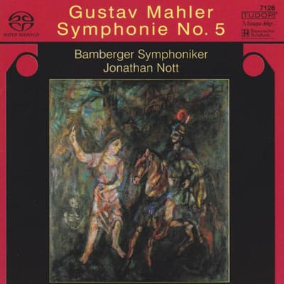 CD GUSTAV MAHLER - BAMBERGER SYMPHONIK - Symfonie nr. 5 7126 Tudor 2006 Zwitserland Klassiek Gebruikt red